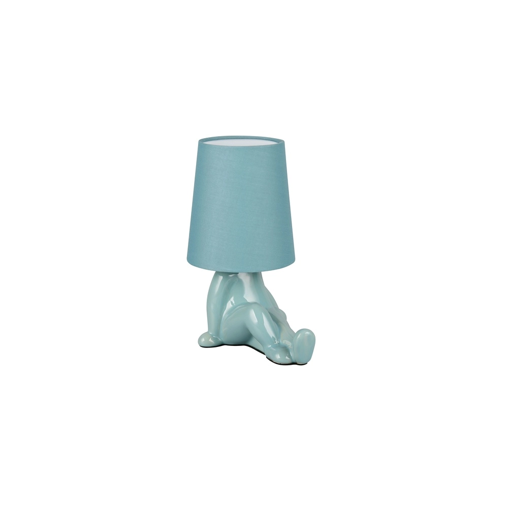 Tafellampje Huma blauw Trio 4017807682557