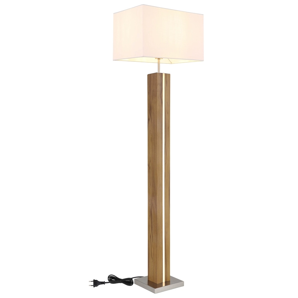 Vloerlamp Forest hout Globo 9007371484553