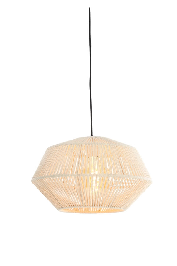 Scandinavische hanglamp Deya crème Ø 40cm