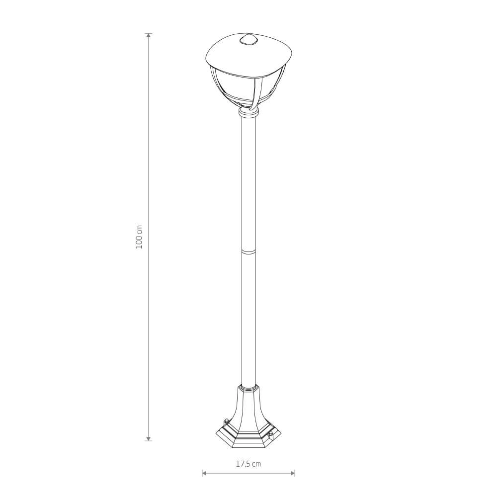 Padverlichting Amelia 1m Lyora 5903139104975