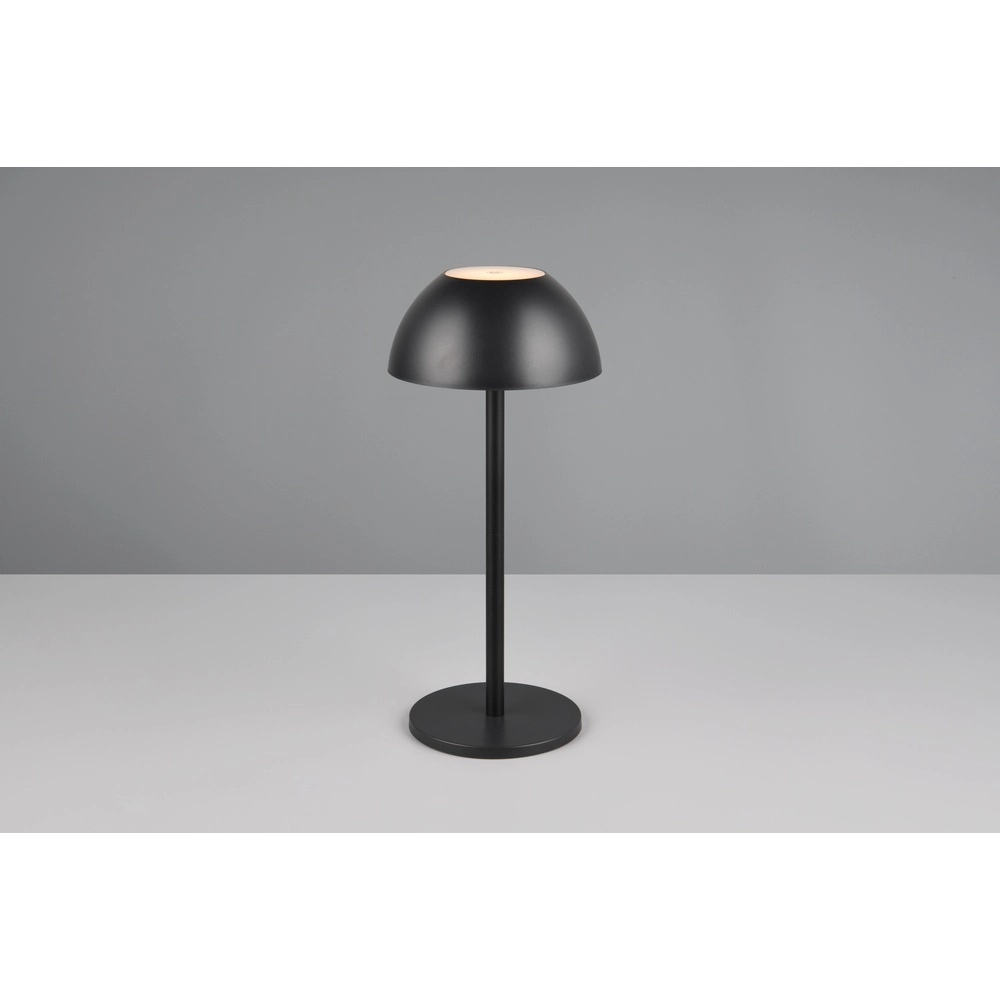Tafellampje Ricardo zwart Ø 13,5cm Trio 4017807601794