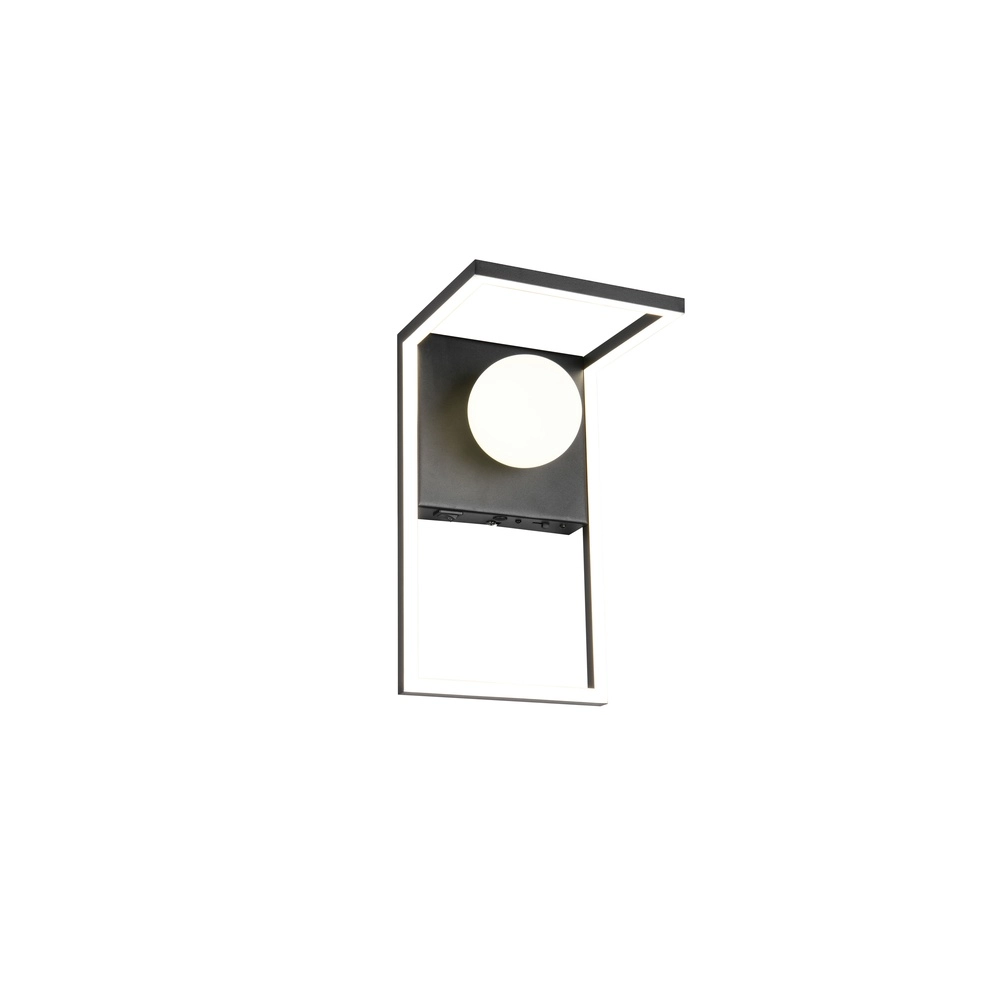 Design wandlamp Arola zwart Trio 4017807683530