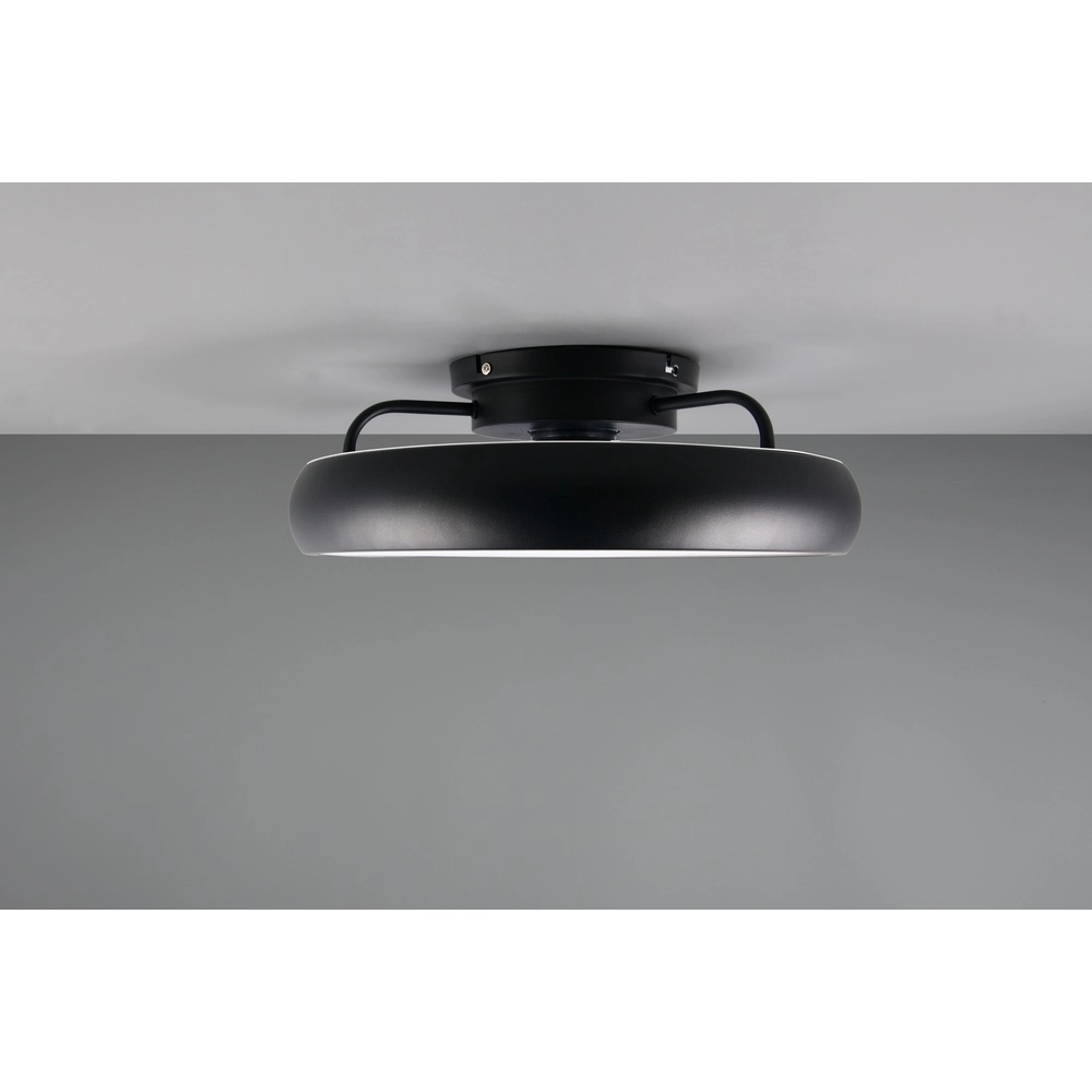 Strakke ventilator Muonio zwart Trio 4017807688221