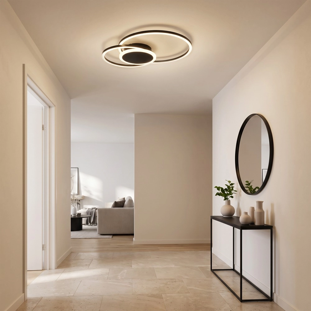 Design plafondlamp Amandolo 2 zwart Eglo 9008606391493