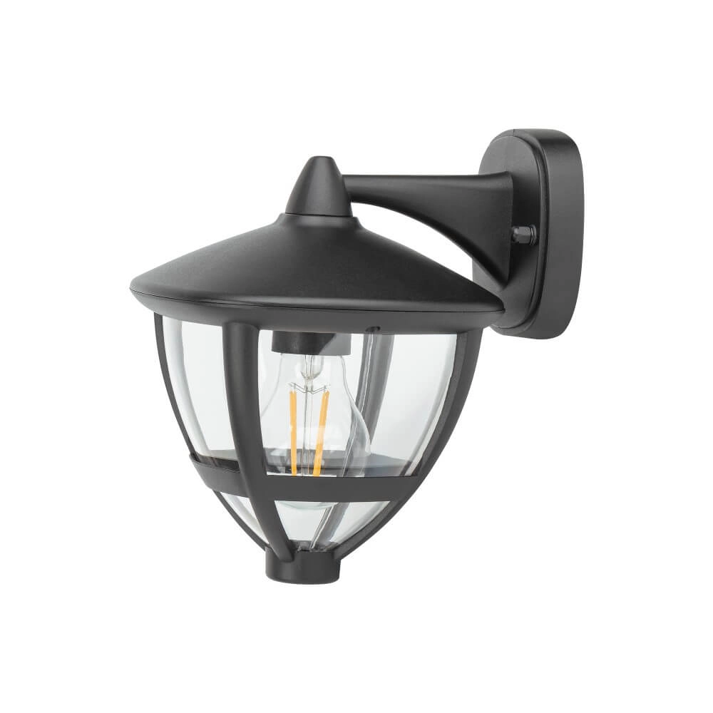 Zwarte wandlamp Amelia
