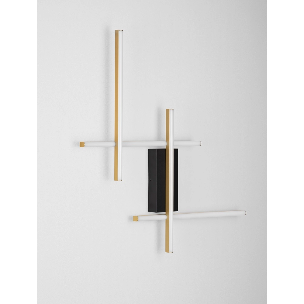 Wandlamp Apecho goud Lyora 5212017468611