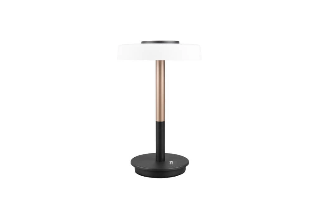 Led tafellamp Celeste wit glas Trio 4017807627374
