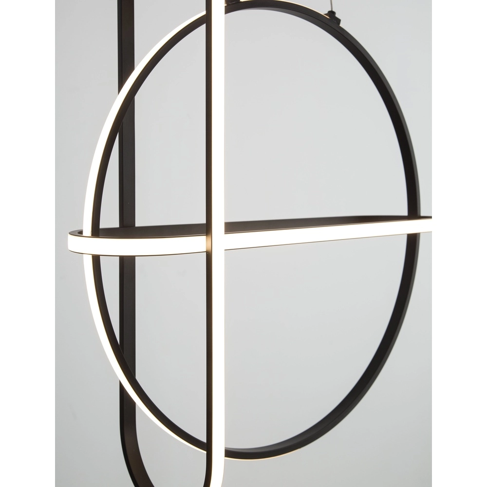 Design hanglamp Arte zwart rond Lyora 5212017426048