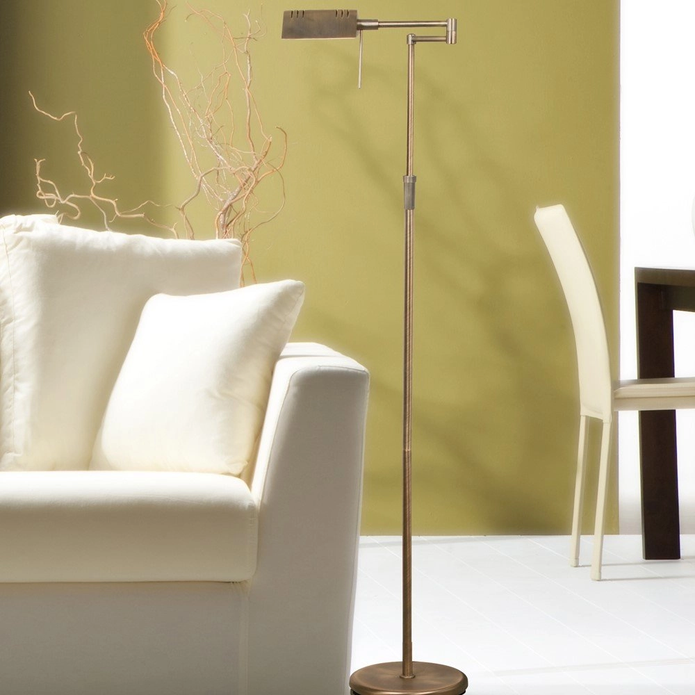 Led staanlamp Mexlite bronsbruin Steinhauer 8712746049541