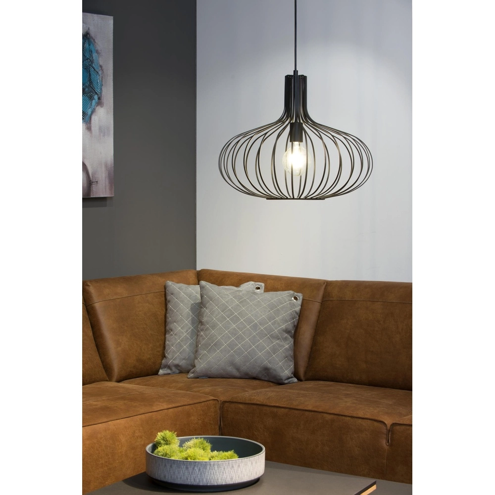 Hanglamp Manuela Ø 50cm zwart Lucide 5411212782045