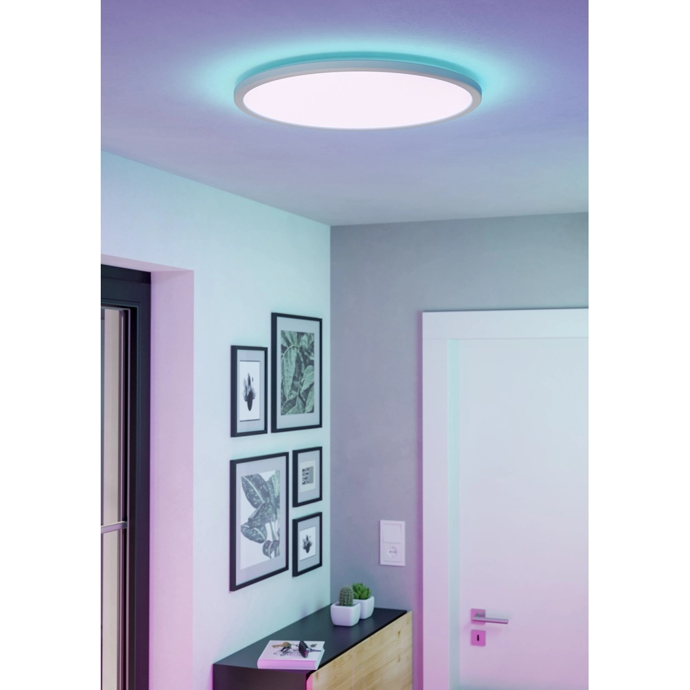Slimme badkamer lamp Rovito-Z rond - wit - Ø 50cm Eglo 9008606329793