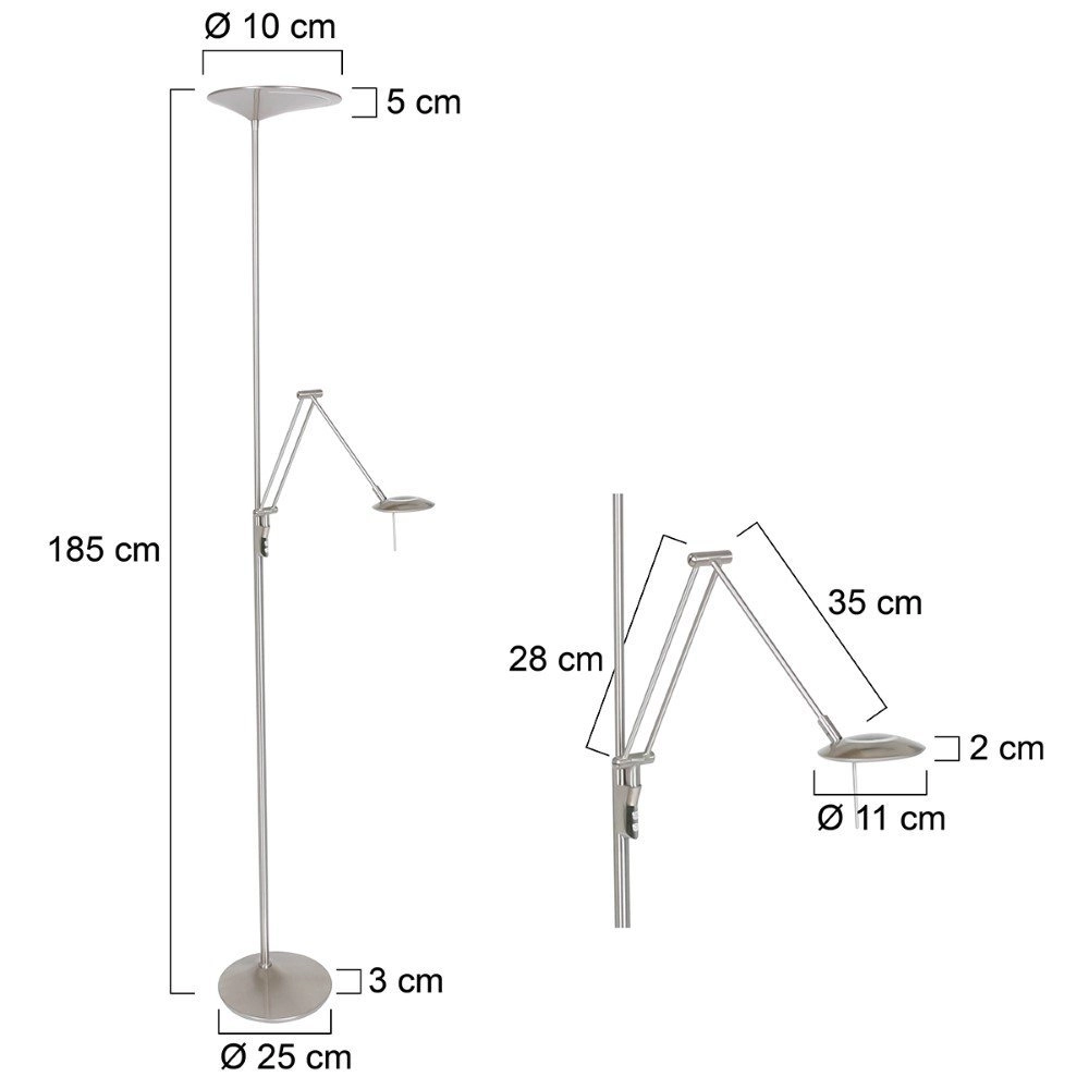 Design leeslamp Zodiac LED Steinhauer 8712746127256