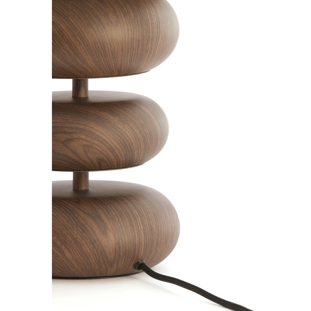 Schemerlamp Danialo 67,5cm - donker hout Light & Living 8717807815219