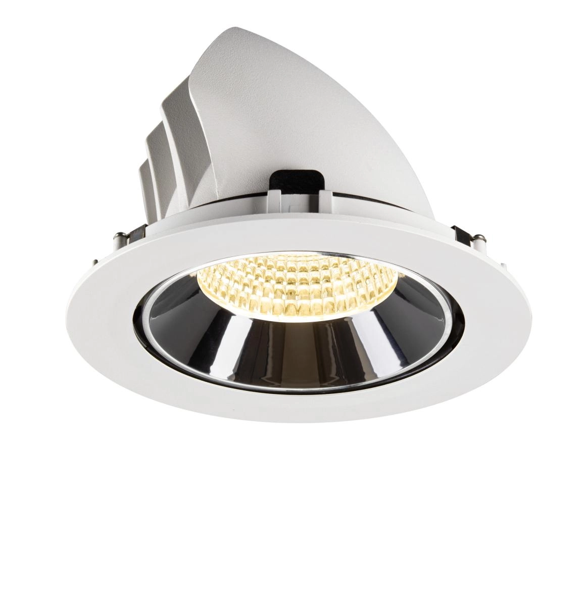 Inbouwspot Numinos Gimble XL wit/chroom 3000K - 55gr SLV 4024163308557