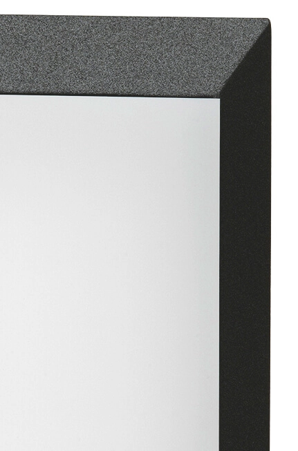 Vierkante muurlamp Parel 19cm-zwart Albert 4007235665604