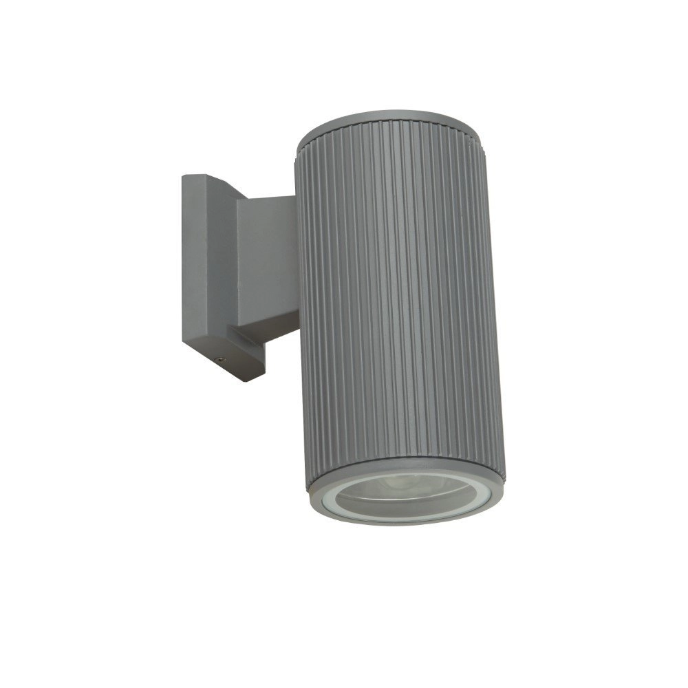 Grote wandspot Splot 21cm grijs Searchlight 5053423163253
