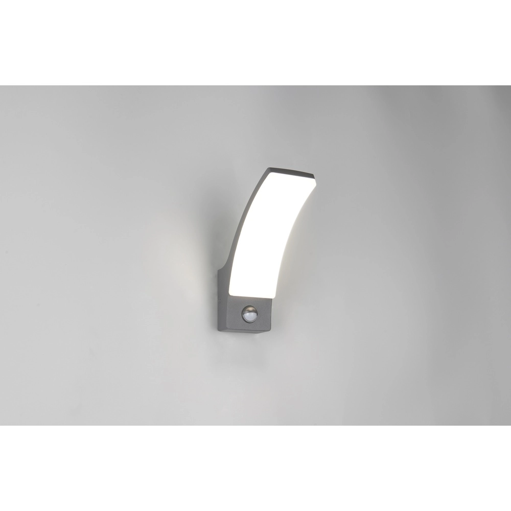 Design wandlamp Beja antraciet met sensor Trio 4017807648393