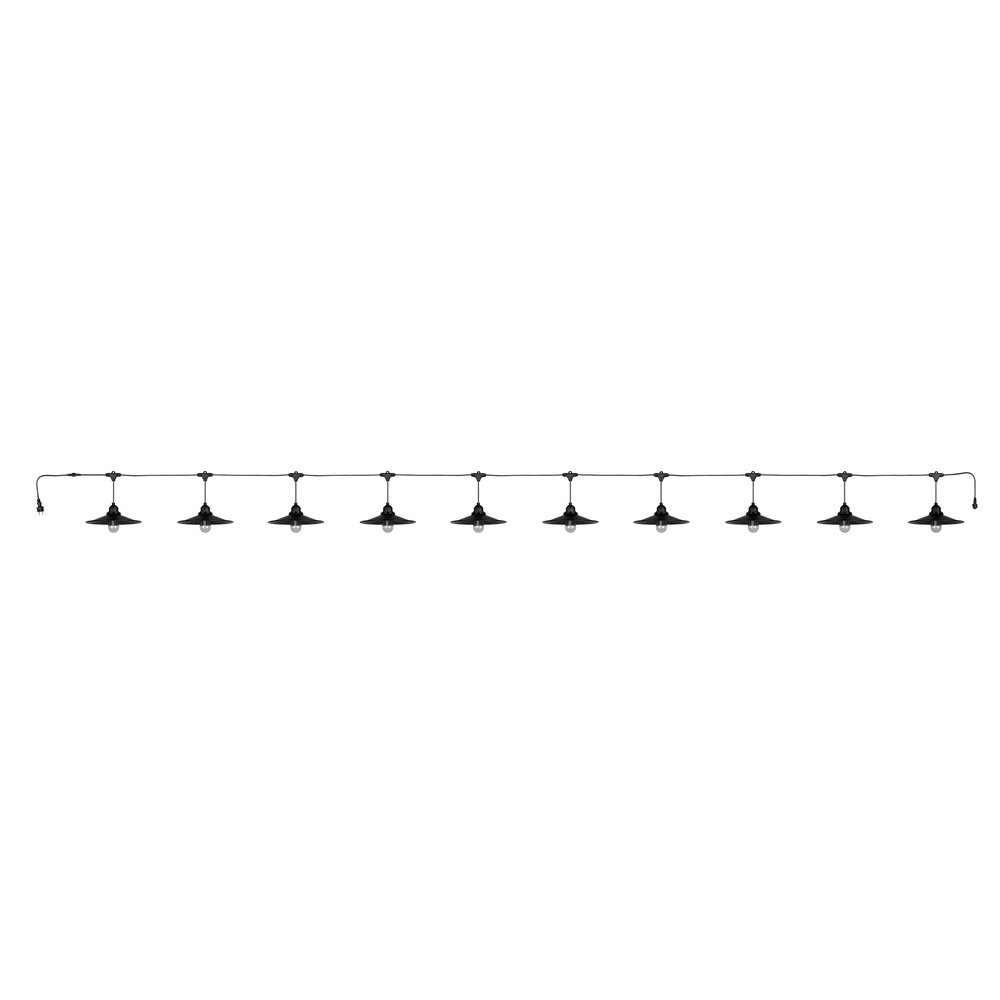 Lichtslinger Chain zwart 10 lampjes Trio 4017807650648