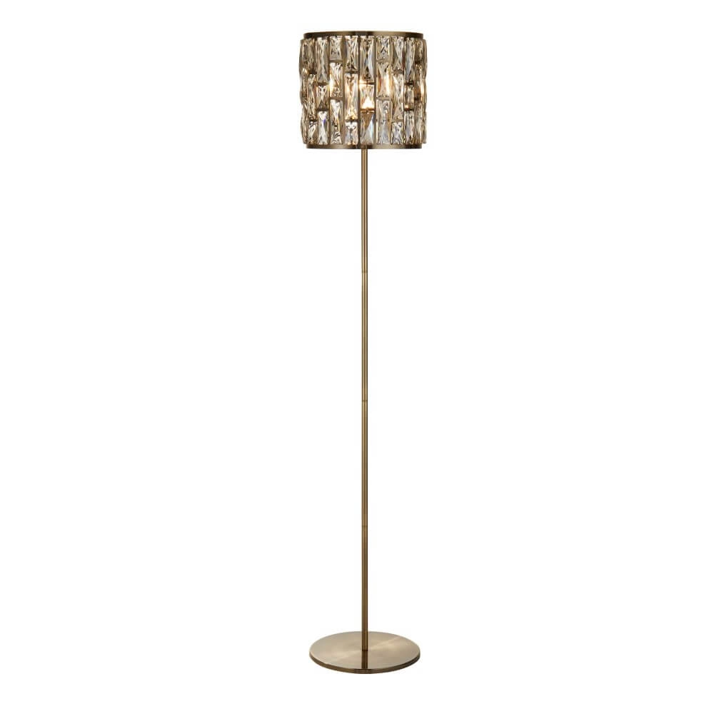 Klassieke vloerlamp Bijou goud Searchlight 5053423242118