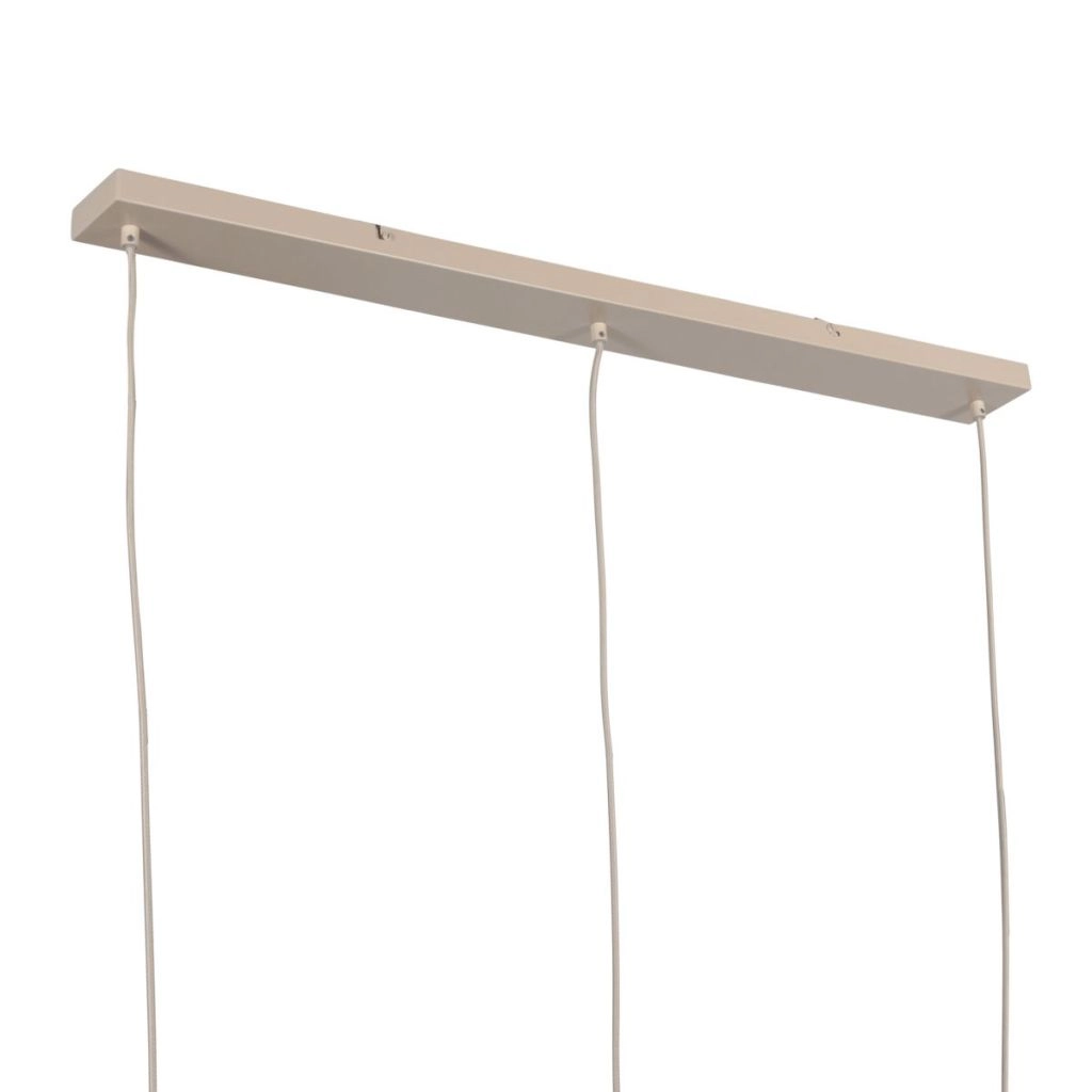 3-lichts hanglamp Travino zandbruin Steinhauer 8712746184372