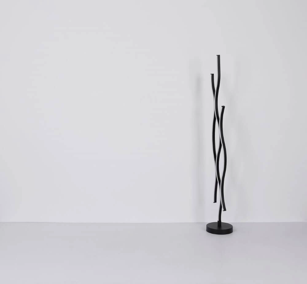 Vloerlamp Geronimo zwart Globo 9007371454044