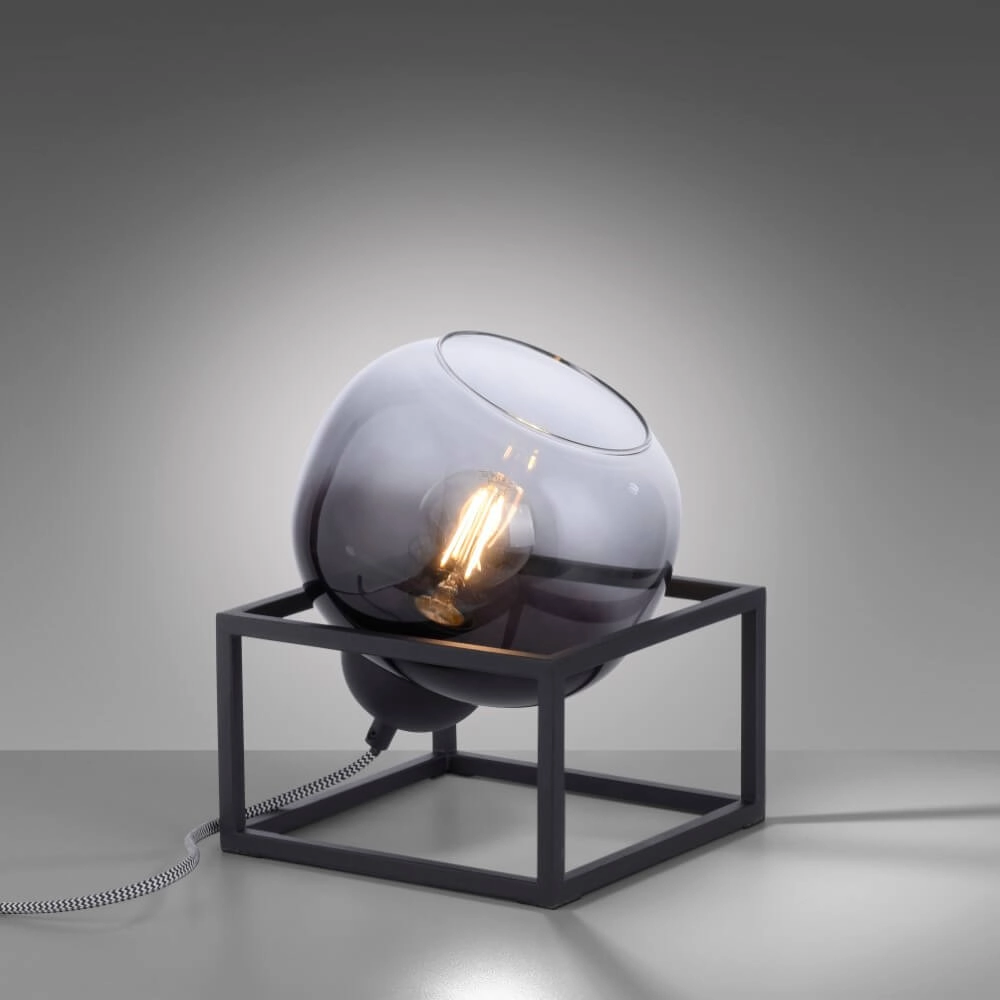 Zwarte tafellamp Zea Just Light 4043689993771