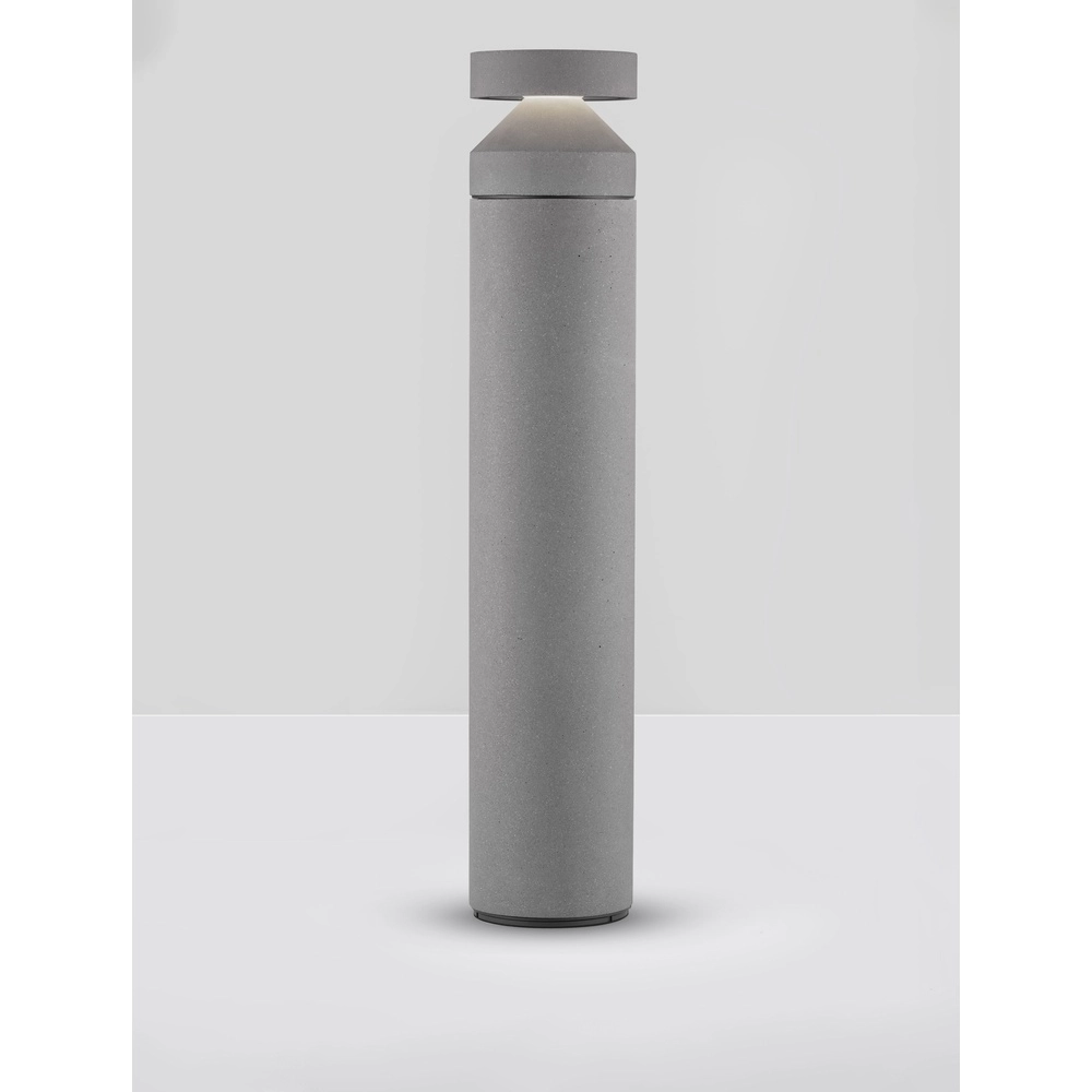 Strakke tuinlamp Navy betongrij 99,5cm