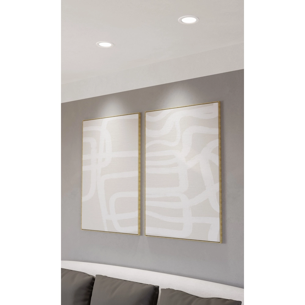 IP44 inbouw lamp Fueva 6-Z Zigbee - wit - Ø 12cm Eglo 9008606331000