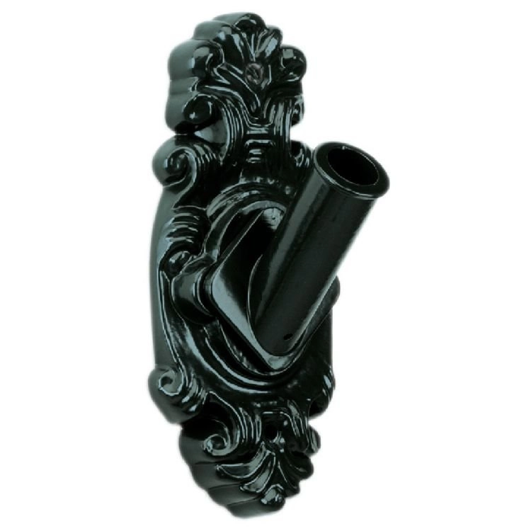 Flagpole holder Flag zwart