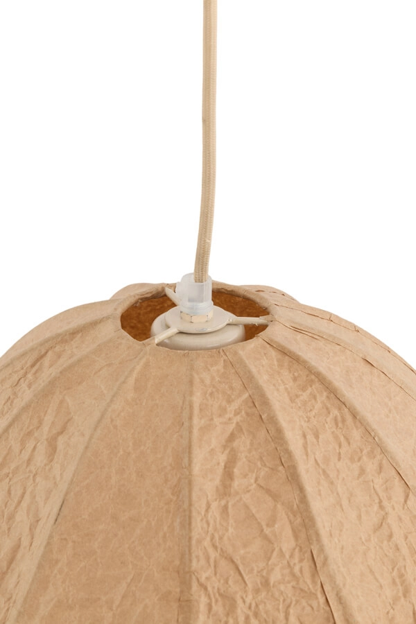 Bruine hanglamp Sukau Ø 50cm Light & Living 8717807743031