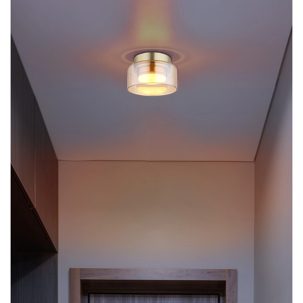 Design plafondlamp Higgins goud Globo 9007371525812