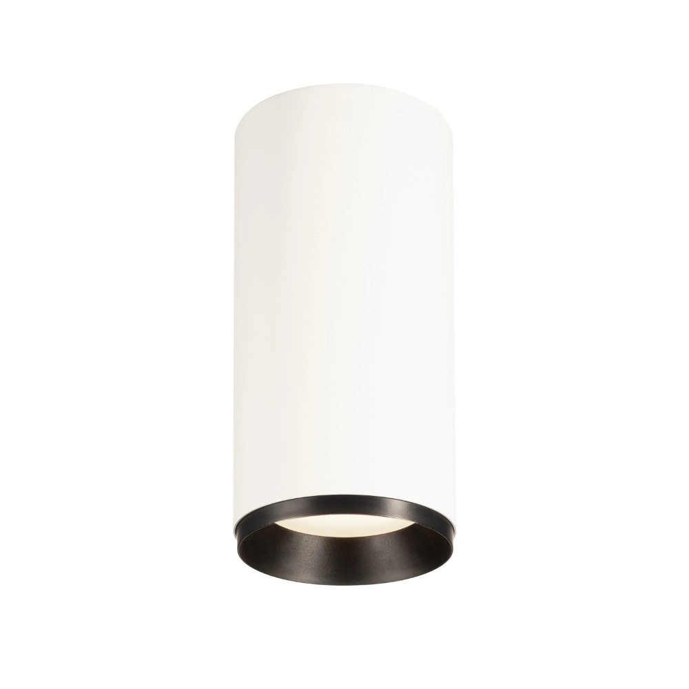 Opbouwspot Numinos L Dali cilinder wit/zwart 4000K - 36gr SLV 4024163247733