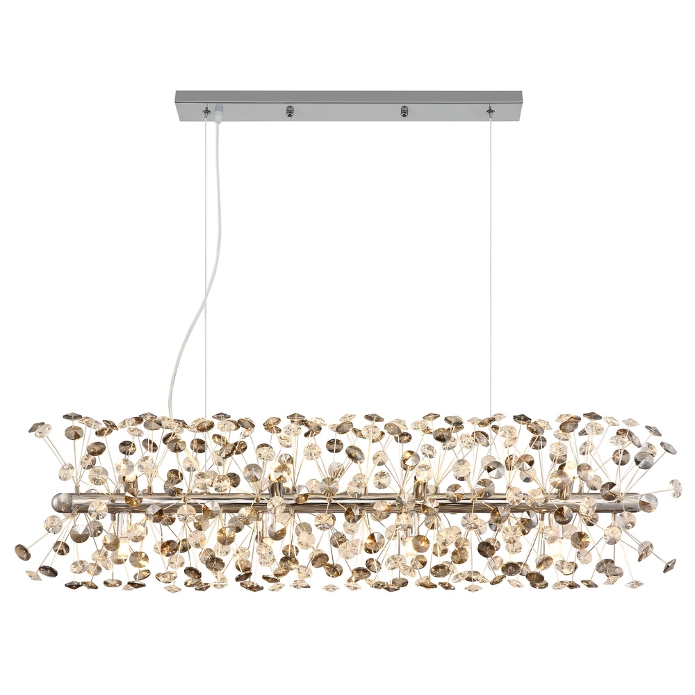 Hanglamp Katrina chroom 90cm Globo 9007371481347
