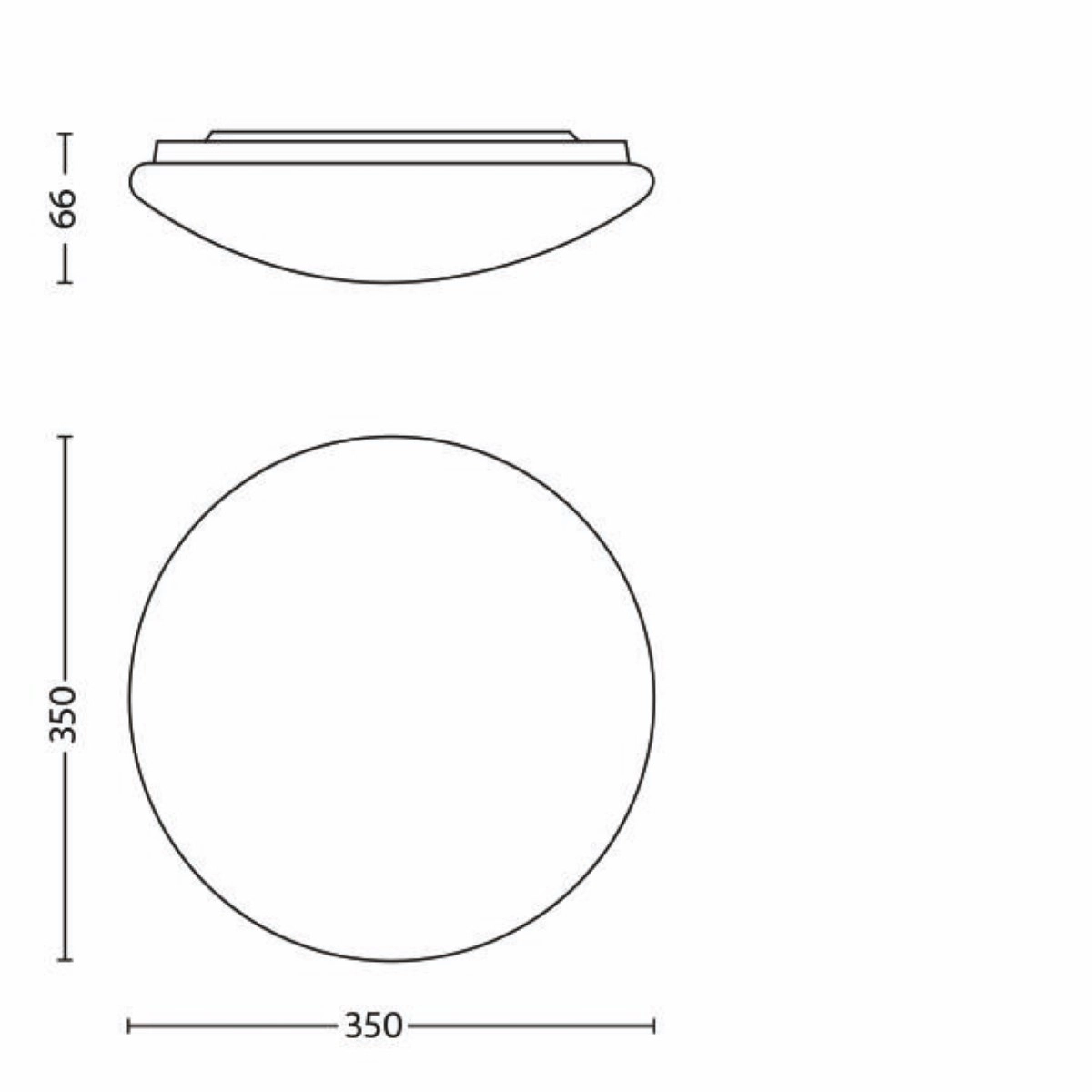 Plafondlamp Wawel Philips 8718696162774