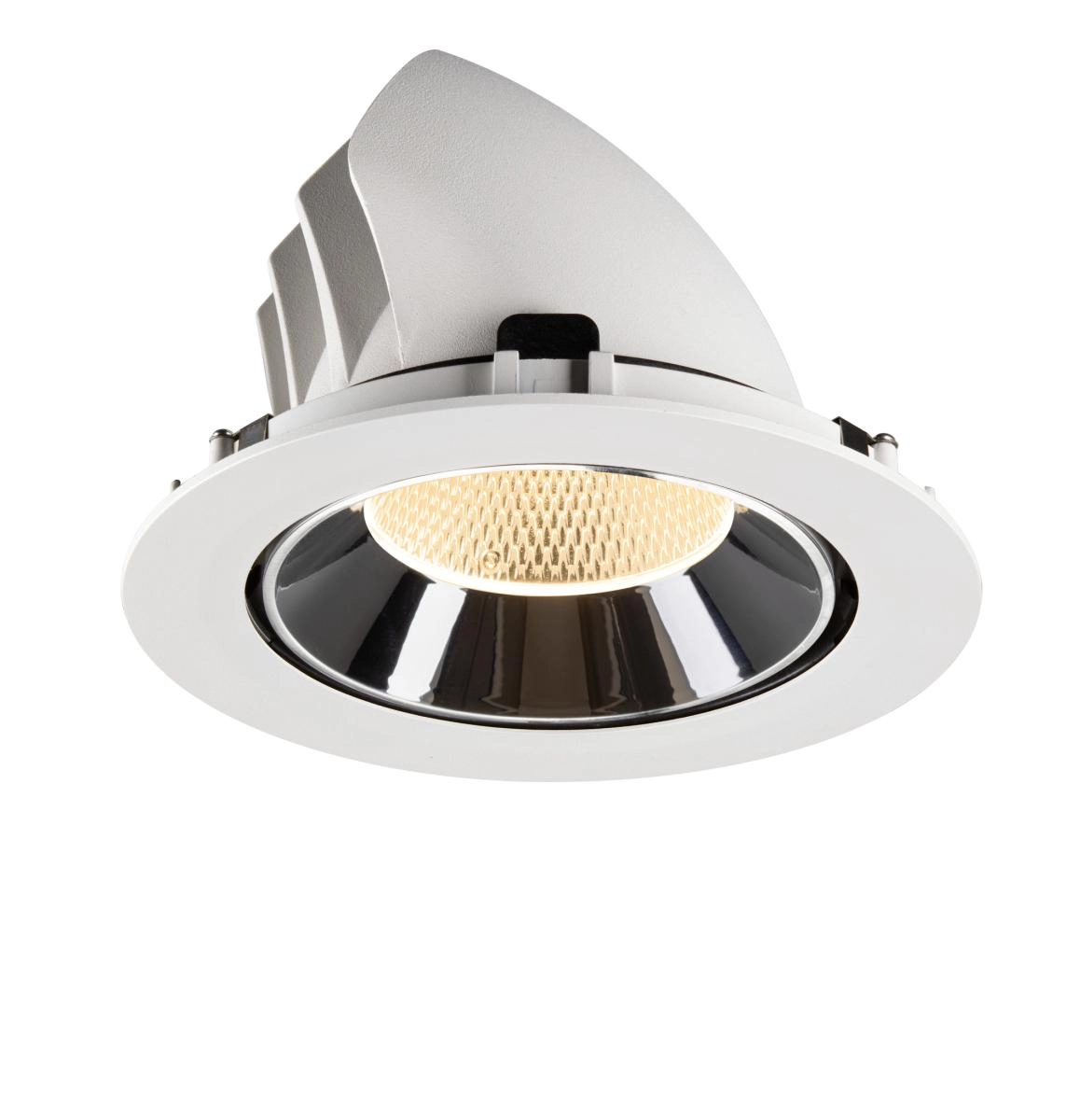 Inbouwspot Numinos Gimble XL wit/chroom 2700K - 20gr SLV 4024163308793