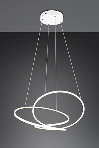 Vide hanglamp Darvin wit - 75cm Trio 4017807616064