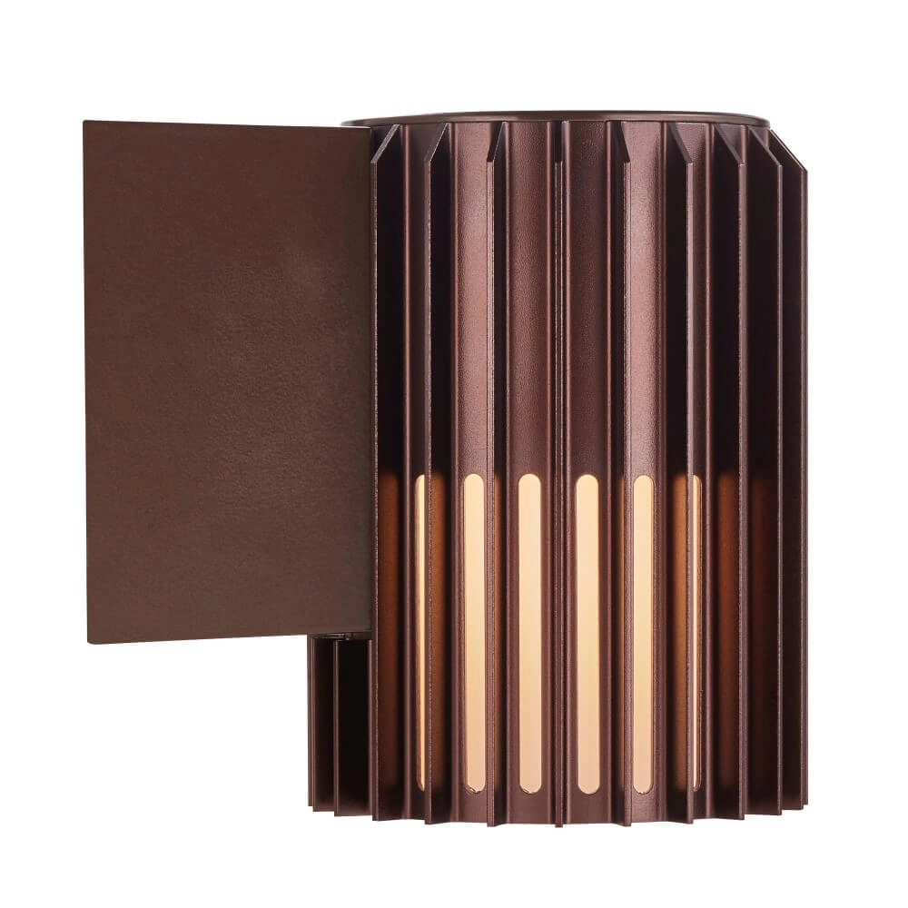 Design outdoor lamp Aludra single - brown metallic Nordlux 5704924022043