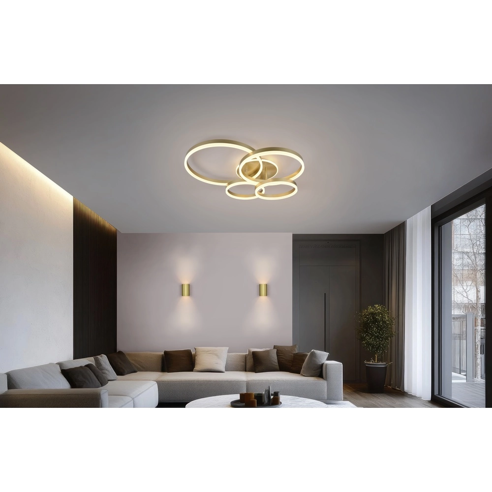 Opbouwspot Soka goud Trio 4017807657104