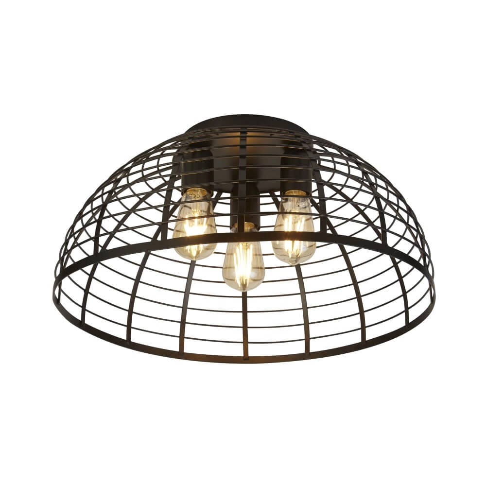 Industriële plafondlamp Vision Ø 40cm