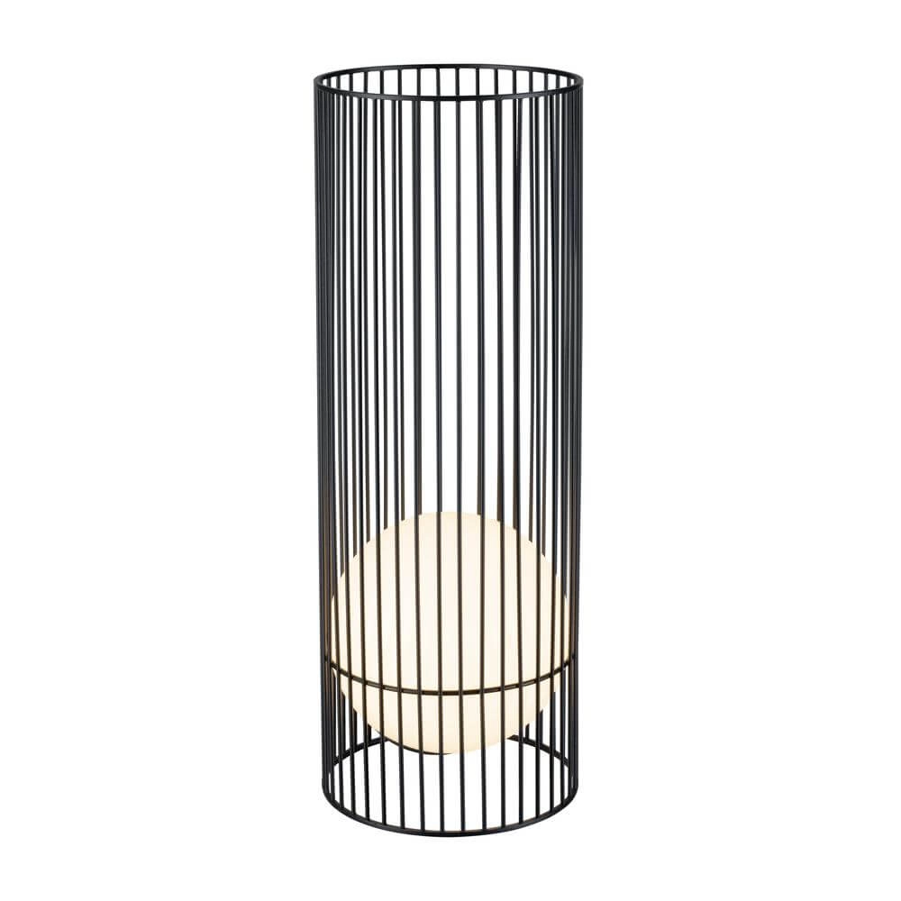 Vloerlamp Sun Grid zwart 2700K