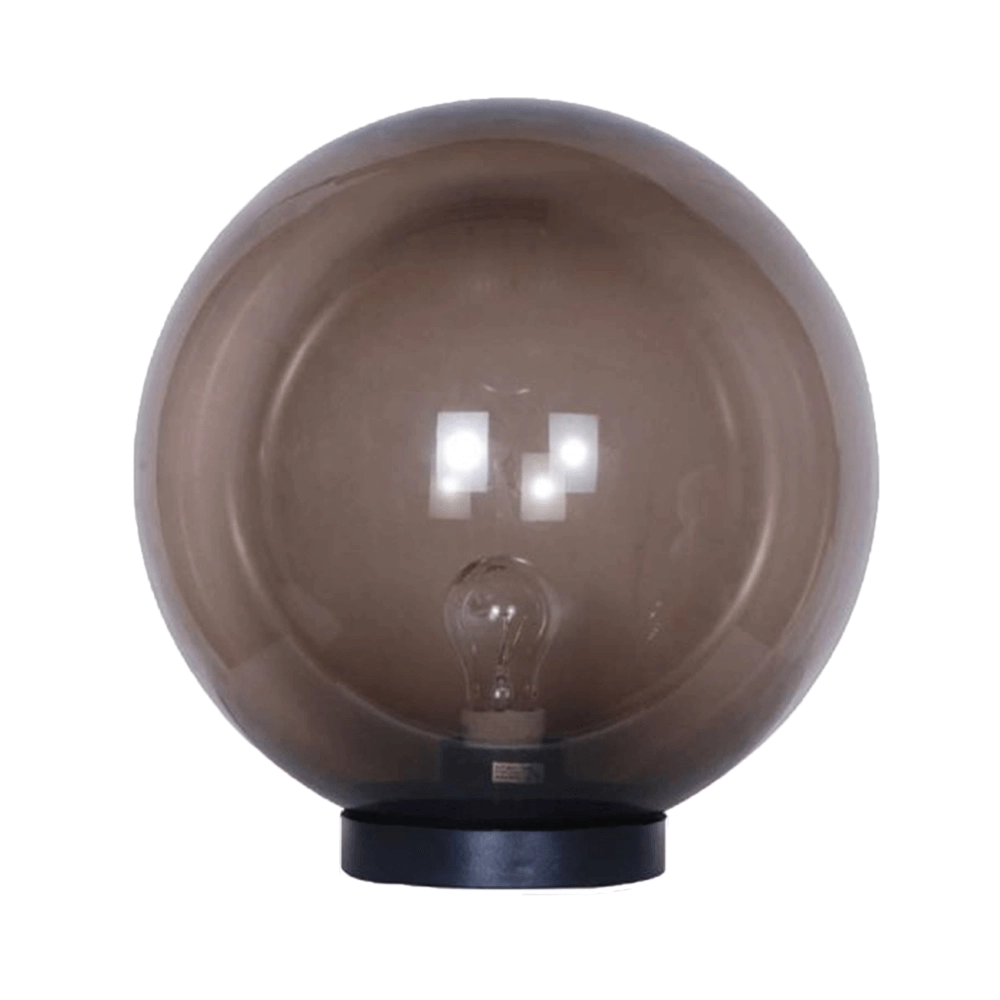 Bol lamp Bolano 33cm. sokkel smoke Lyora 8716803507760