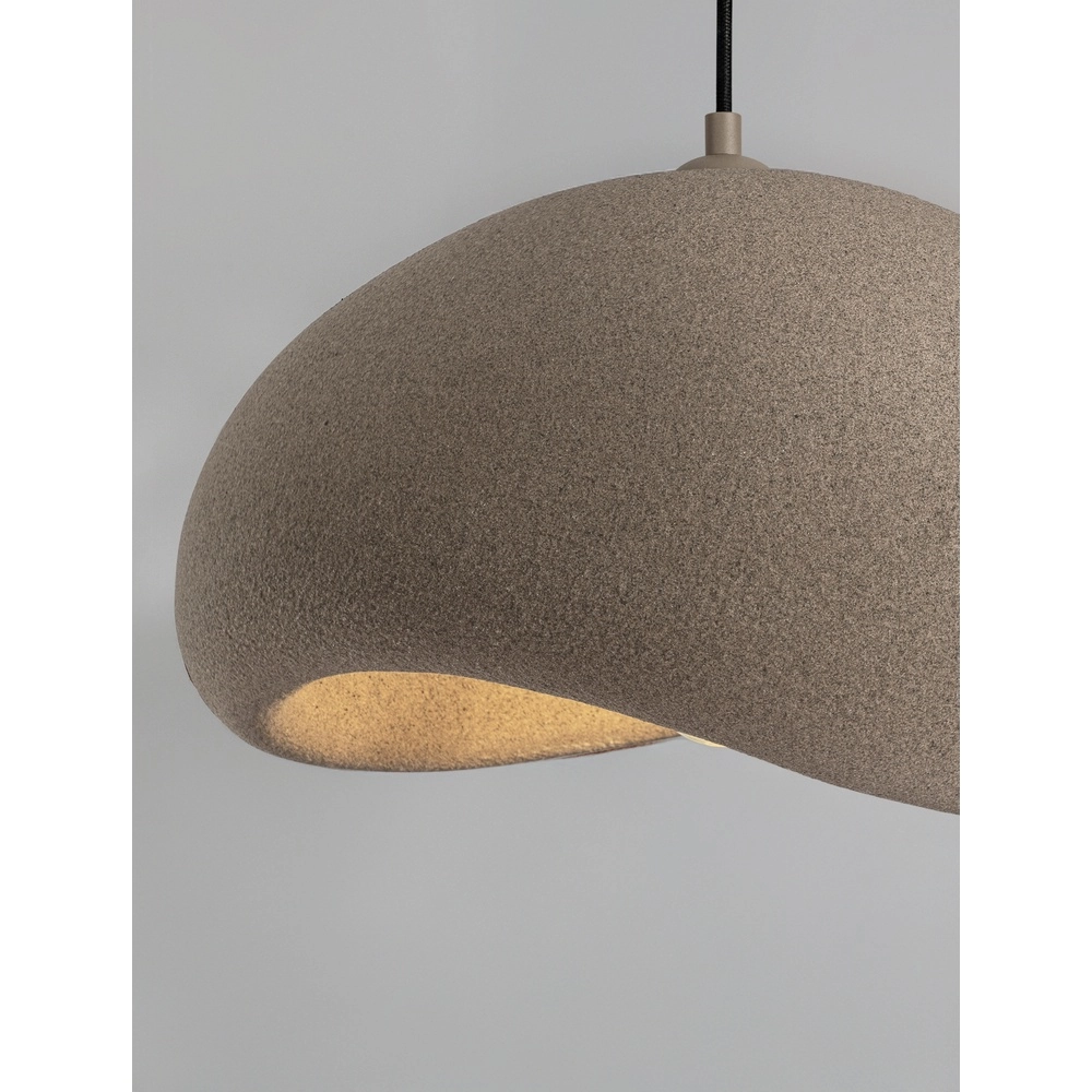Natuurlijke hanglamp Aere bruin 40cm Lyora 5212017476708