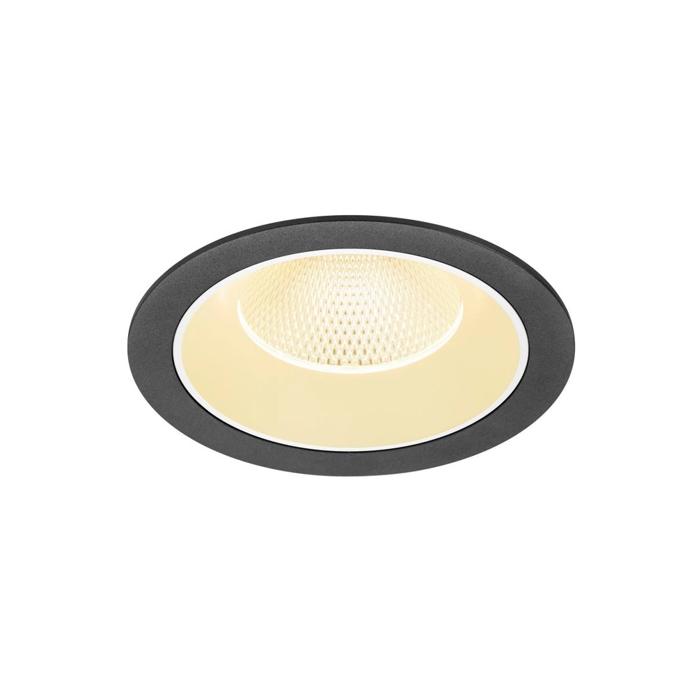 Inbouwspot Numinos XL zwart/wit 3000K - 40gr