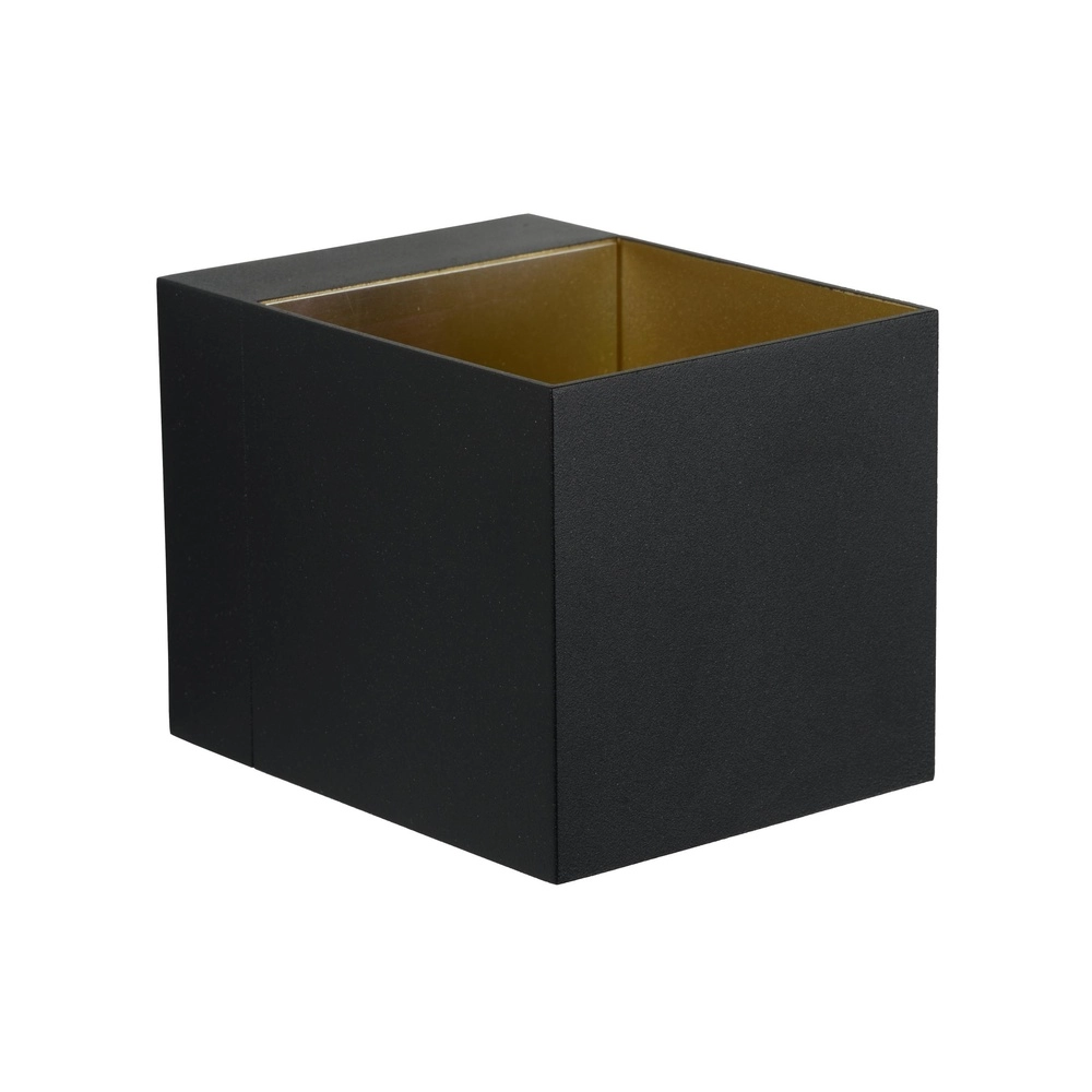 Design wandspot Devi vierkant zwart