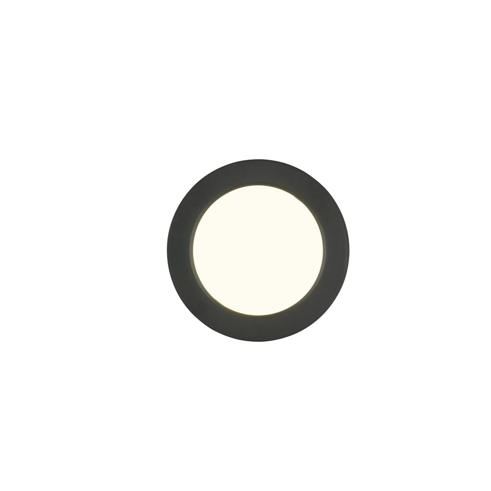 Inbouwspot Ural zwart Ø 17,1cm Trio 4017807711462