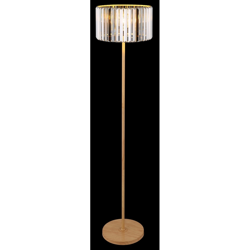 Vloerlamp Run hout Globo 9007371513970