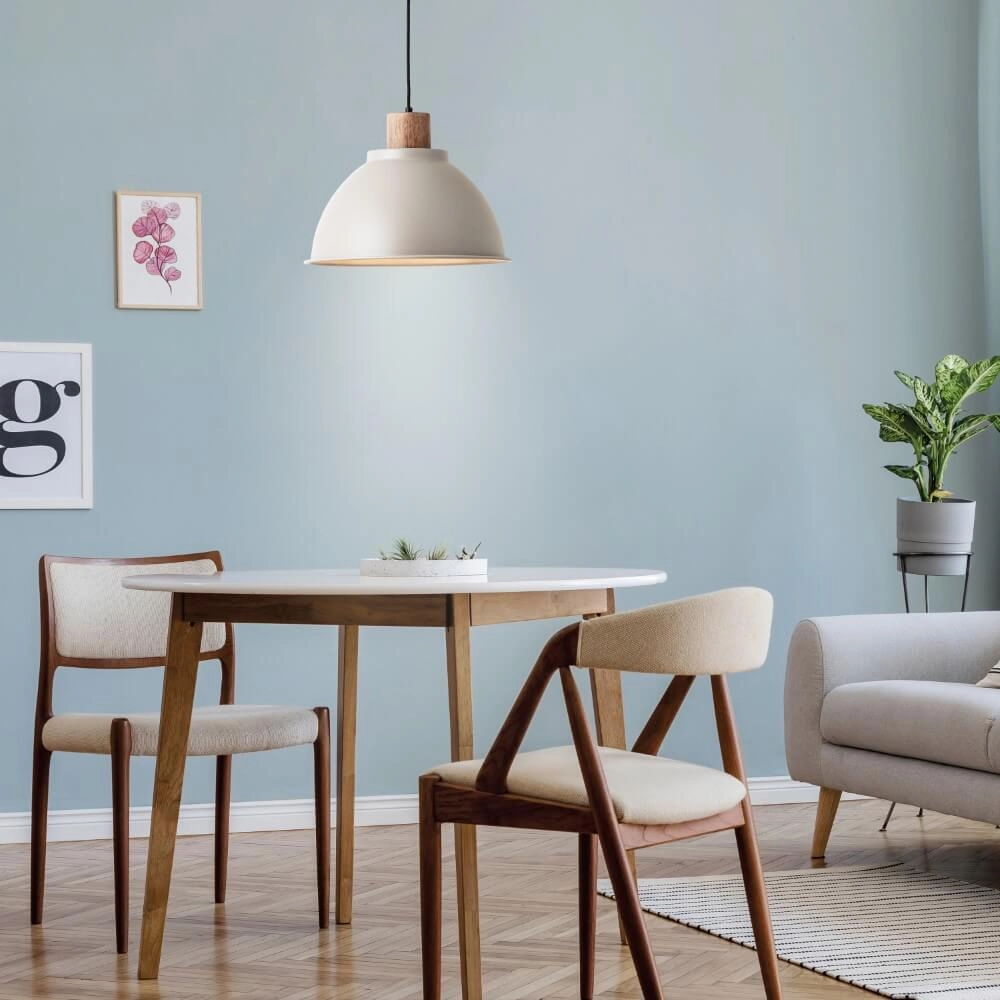 Hanglamp Erena Ø 38cm taupe Brilliant 4004353413056