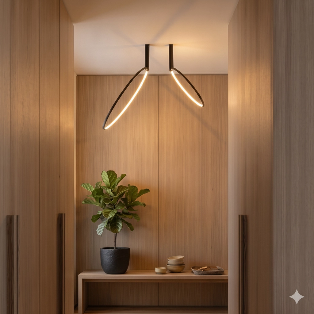 Design plafondlamp Garve zwart Ø 40cm en Ø 60cm