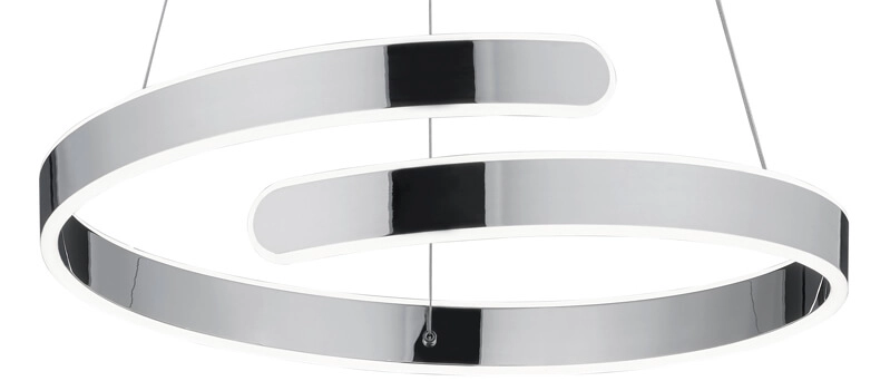 Led hanglamp Parma chroom Trio 4017807525700