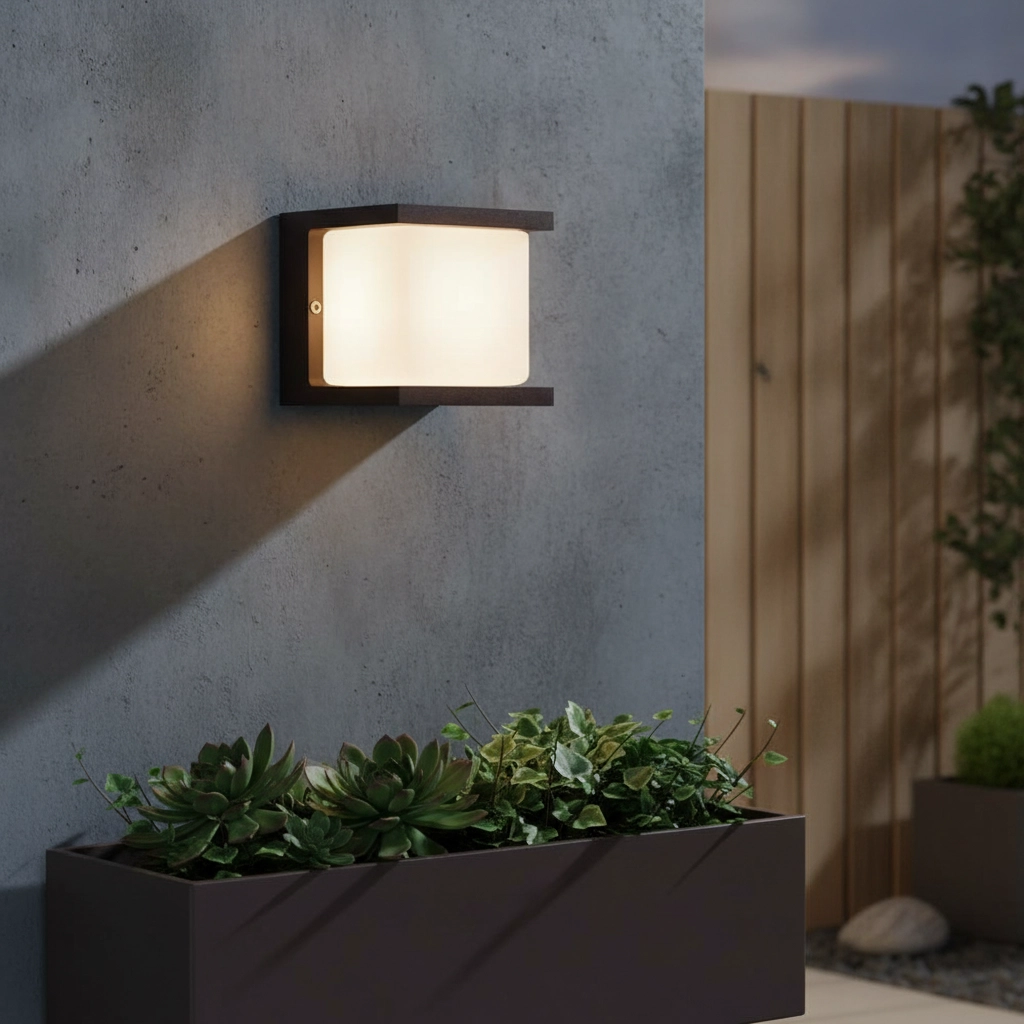 Led buitenlamp Iser 11x10cm